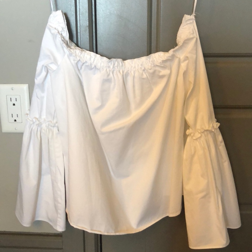 Zara off the shoulder top